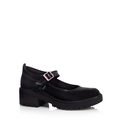 Girls' black 'Mando' shoes